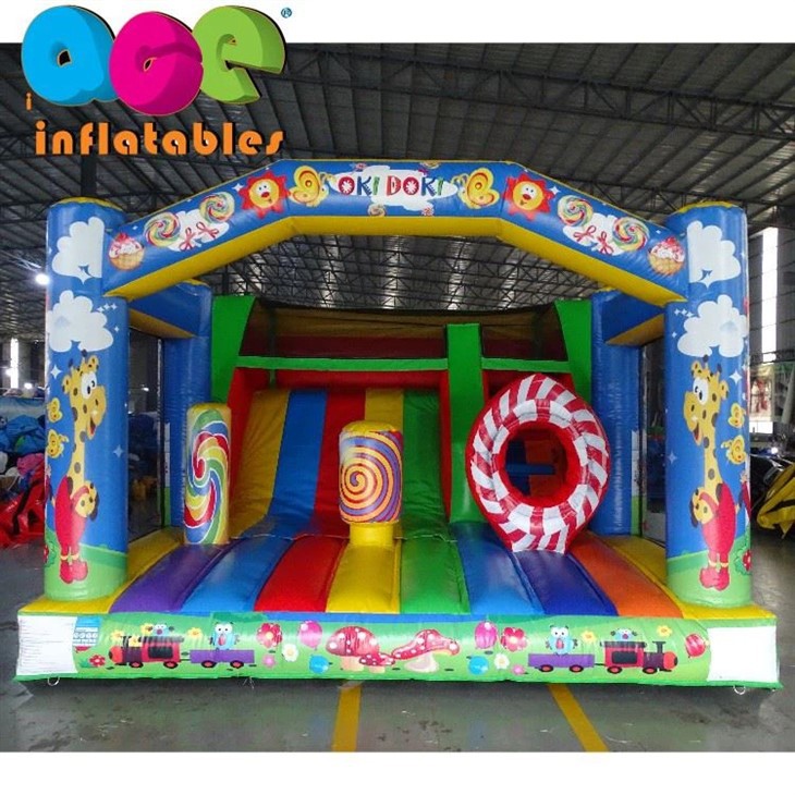 Oki Doki Inflatable Dry Slide